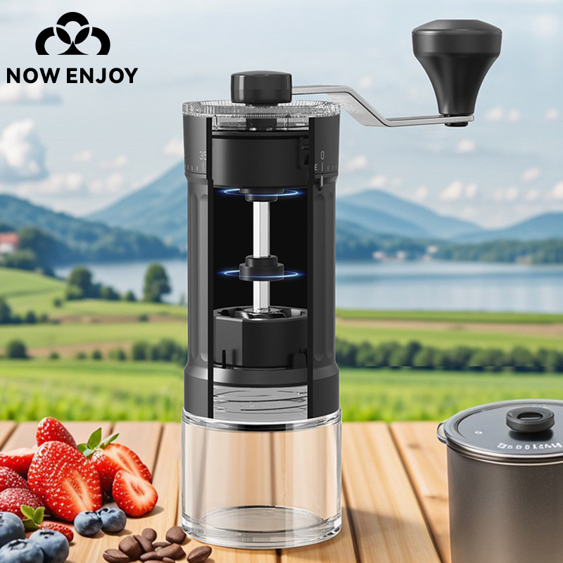 NOW ENJOY Manual Coffee Grinde - огляд і ціна Coffee Grinder Burr