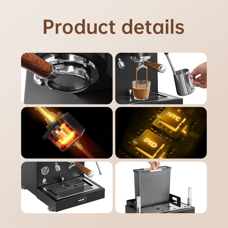 MDK Commercial Espresso Maker  - огляд і ціна Espresso Machine Semi Auto