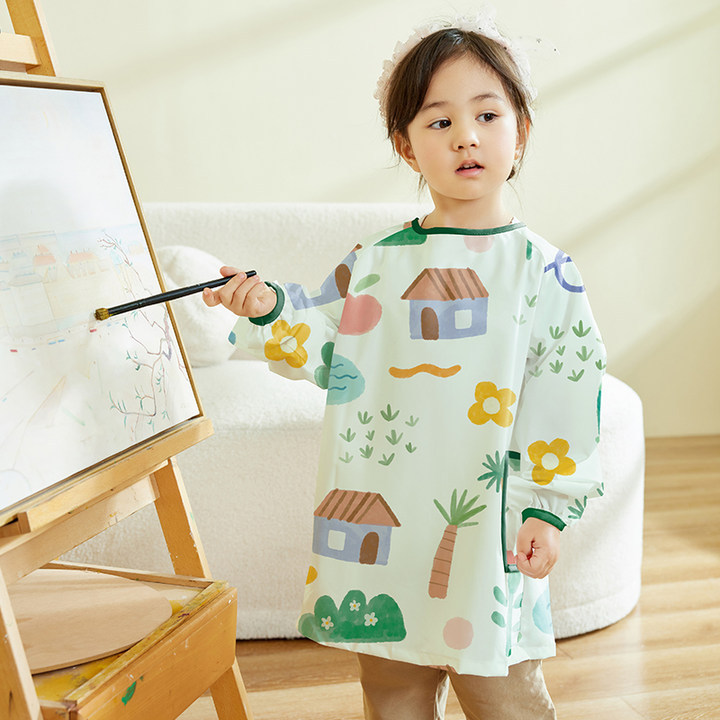 Children Waterproof Art Cover  - огляд і ціна Kitchen Appliances Toys
