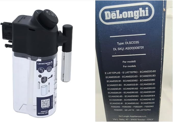 DeLonghi Milk Carafe Coffee Ma - огляд і ціна Delonghi Espresso Magnifica