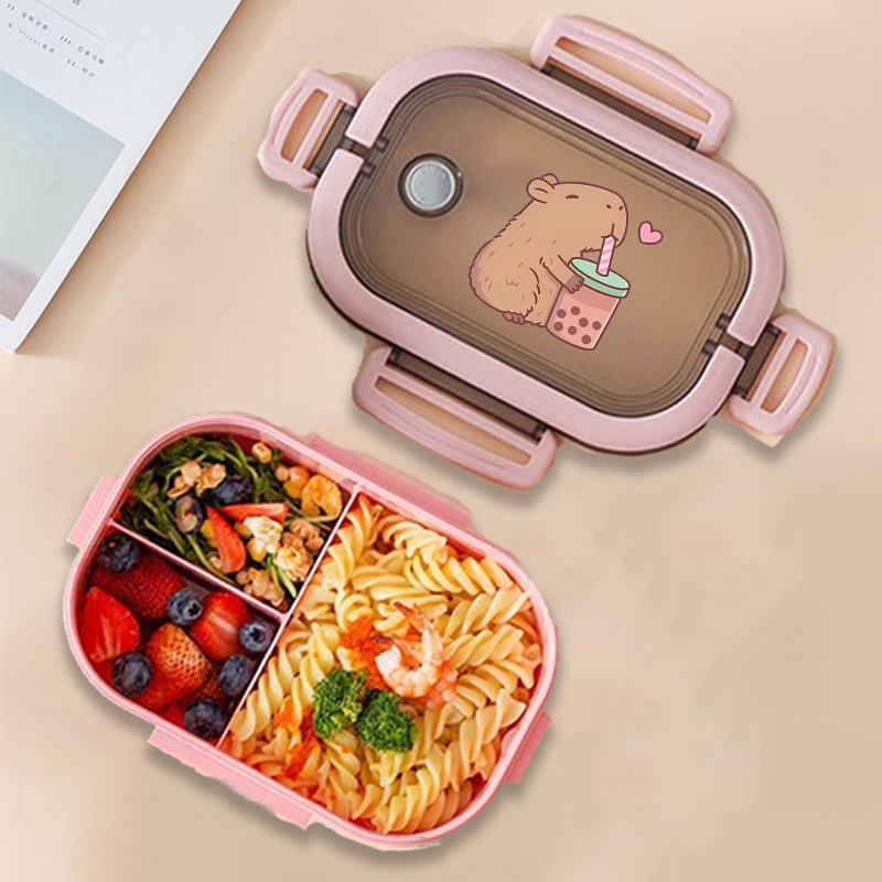 Capybara Bento Lunch Box Anime - огляд і ціна Kitchen Appliances Store