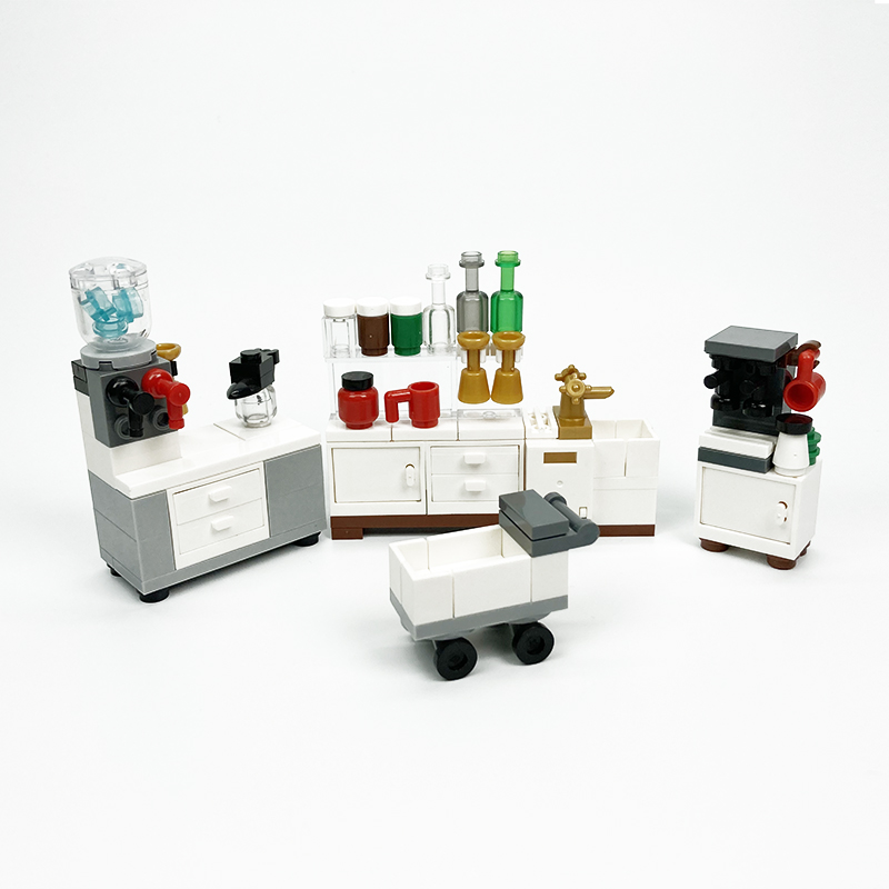 MOC block creative toys kitche - огляд і ціна Kitchen Appliances Toys