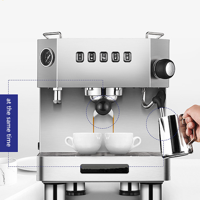 Classic Italian Semi Auto Cafe - огляд і ціна Espresso Machine Semi Auto