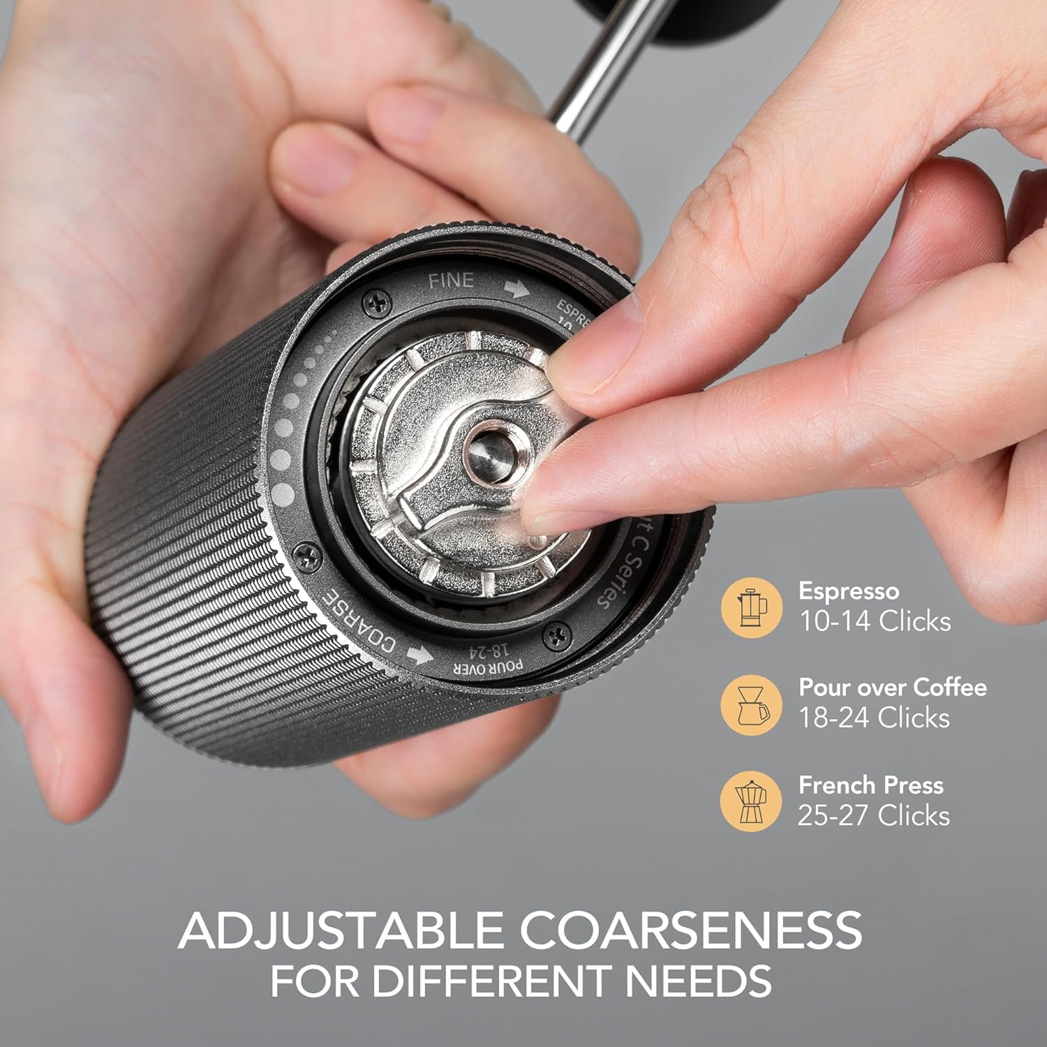 Chestnut C2 Manual Coffee Grin - огляд і ціна Coffee Grinder Burr