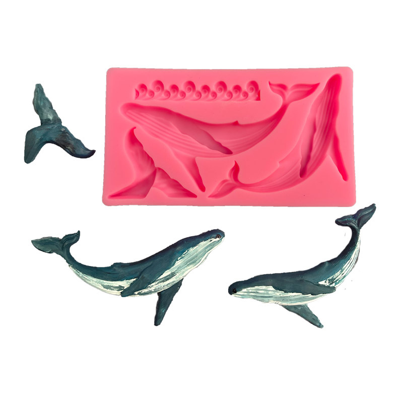 DIY Whale Silicone Mold Ocean  - огляд і ціна Kitchen Appliances Store