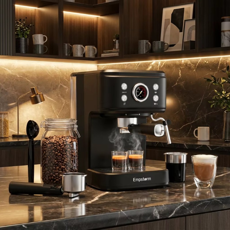 Semi-Auto Espresso Coffee Mach - огляд і ціна Espresso Machine Semi Auto
