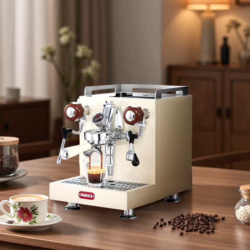 MDK White 58mm Dual Boiler Cof - огляд і ціна Espresso Machine Semi Auto
