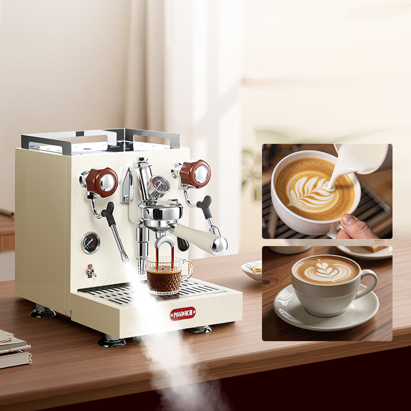 MDK White 58mm Dual Boiler Cof - огляд і ціна Espresso Machine Semi Auto
