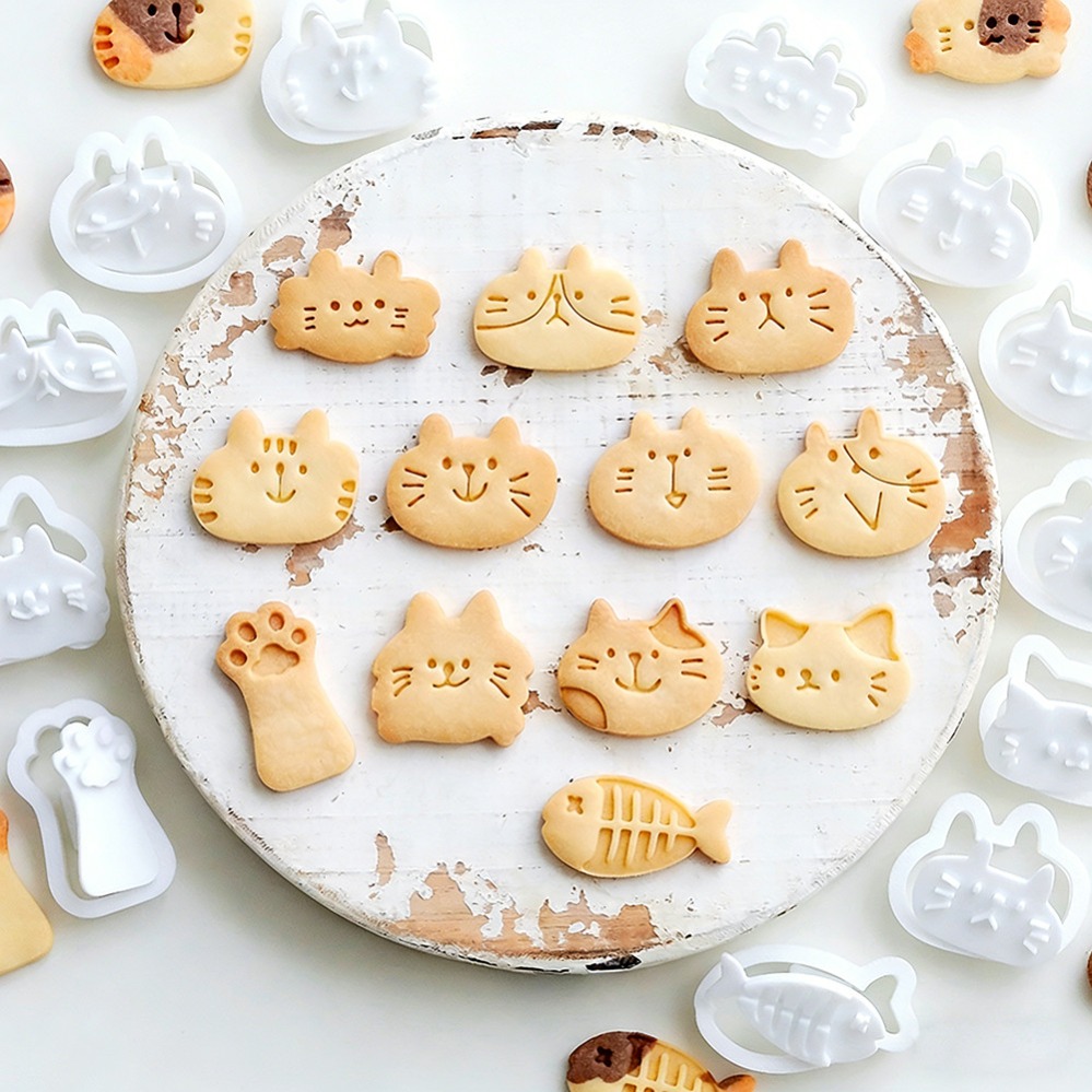 Cute Kitten DIY Stamp Cookie C - огляд і ціна Kitchen Appliances Store