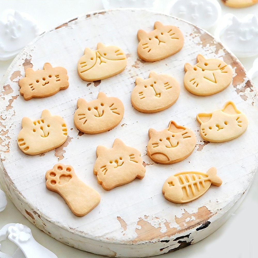 Cute Kitten DIY Stamp Cookie C - огляд і ціна Kitchen Appliances Store