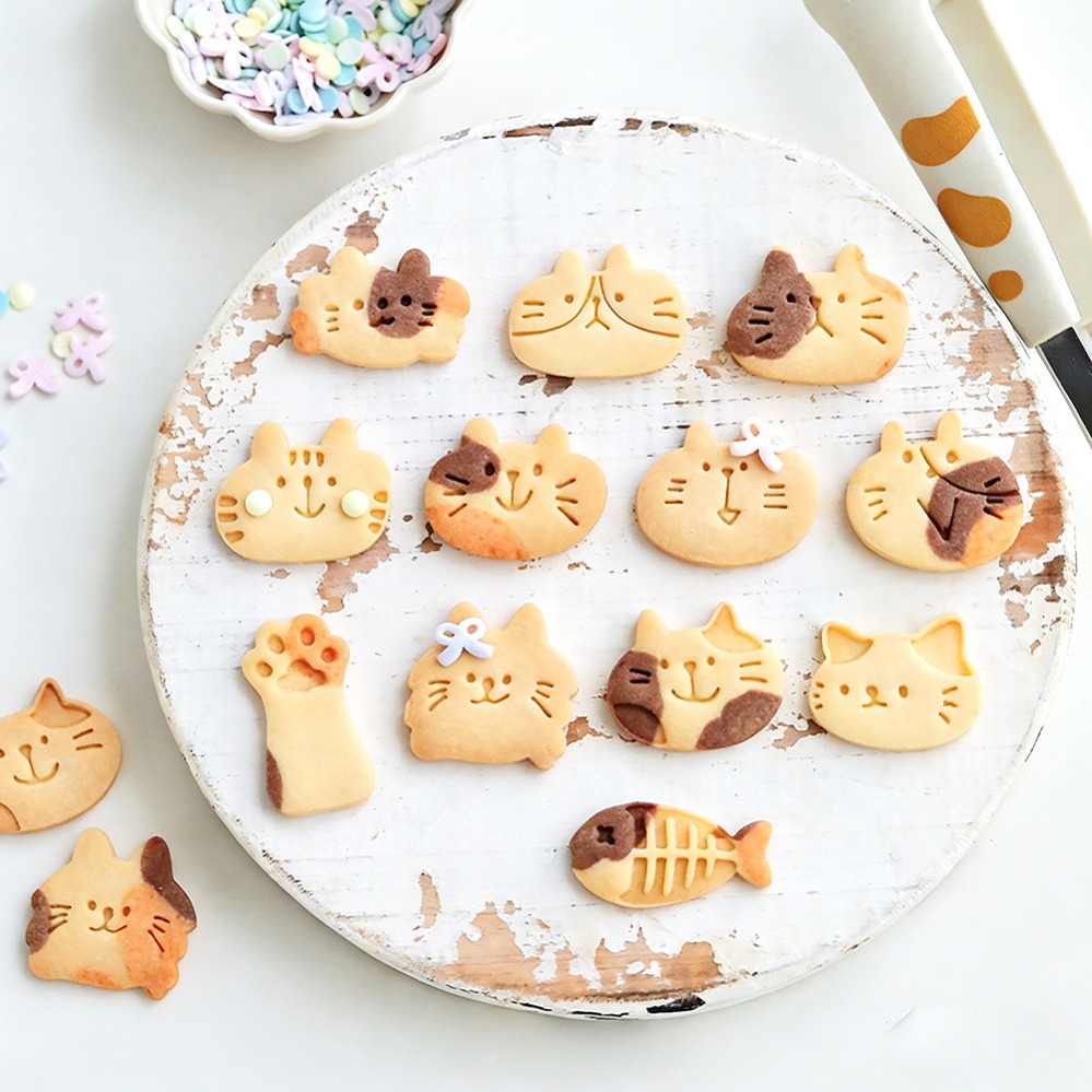 Cute Kitten DIY Stamp Cookie C - огляд і ціна Kitchen Appliances Store