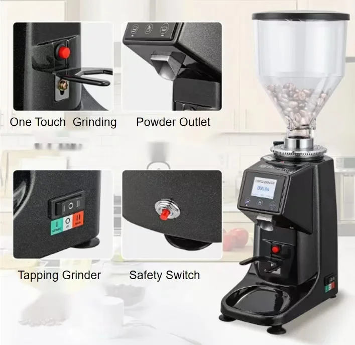Commercial Automatic 60mm Flat - огляд і ціна Coffee Grinder Burr