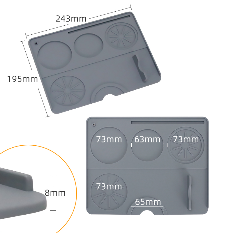 Coffee Tamper Mat Espresso Por - огляд і ціна Kitchen Appliances Store
