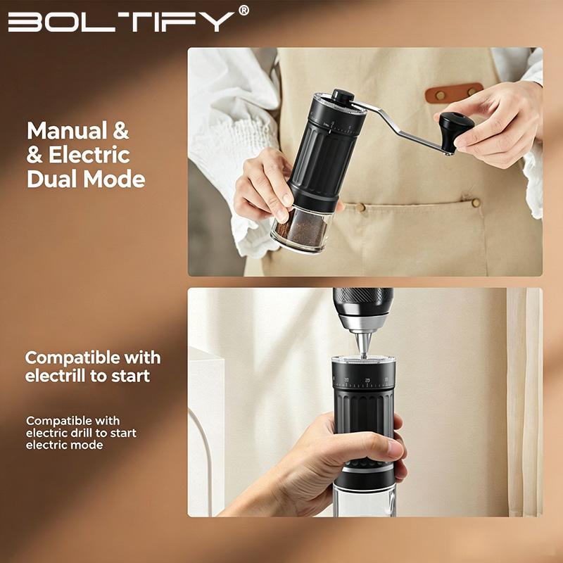 BOLTIFY High-Q Adjustable Coar - огляд і ціна Coffee Grinder Burr