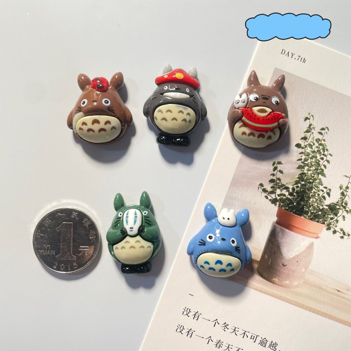 Totoro Anime Resin Fridge Magn - огляд і ціна Kitchen Appliances Store